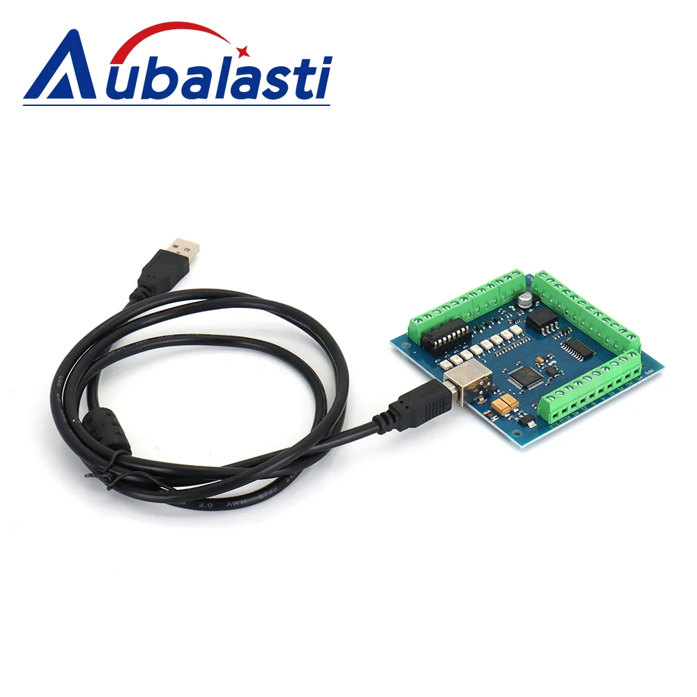 USB-контроллер движения Aubalasti с ЧПУ 100 кГц 4-осевой интерфейс драйвер для гравировки