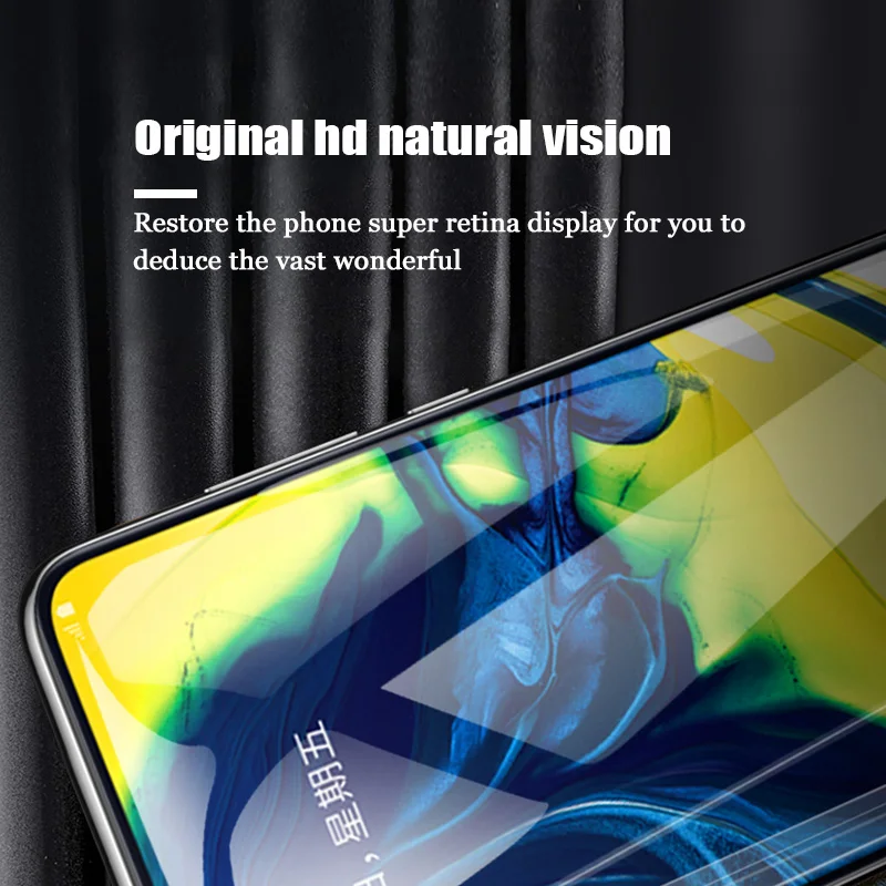 Закаленное стекло 9D для Samsung A70/70S Защитное экрана A10 10e 20 20e 30 30S 40 50 50S | Мобильные