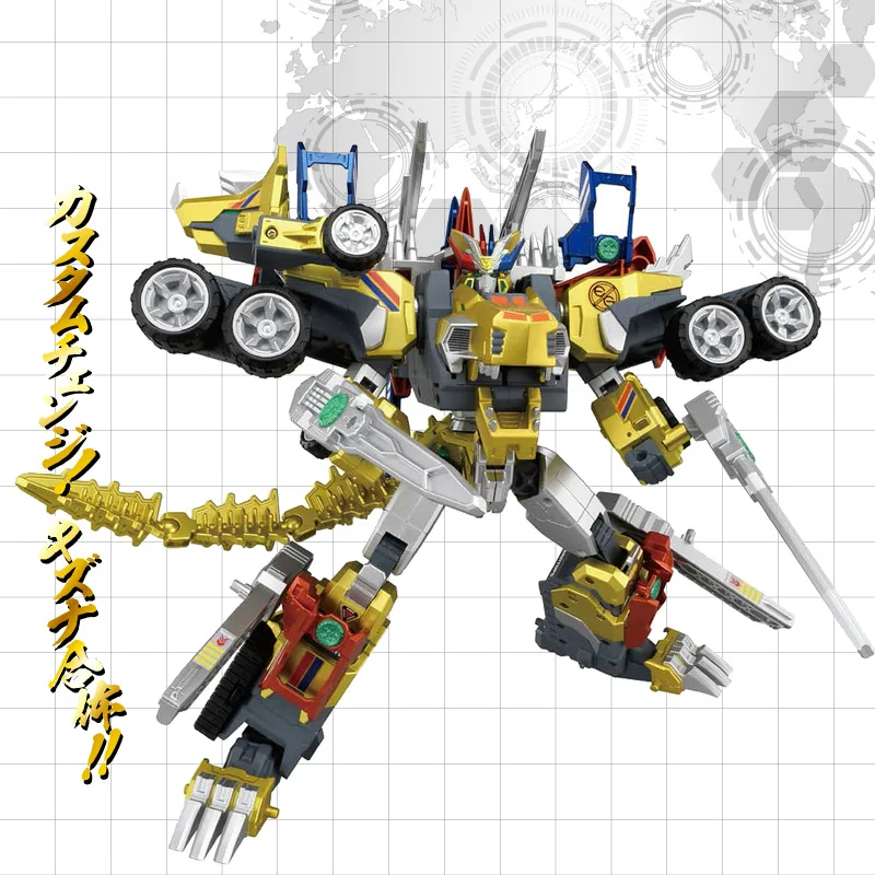 Tomica Earth Pioneer EG05 Transformation Car Robot Toy Model Triceratops Mach Rifle Rocket Gun Assembly with 35+ Accessories
Tomica Earth Pioneer EG05 Transformation Car Robot Toy Model Triceratops Mach Rifle Rocket Gun Assembly with 35+ Accessories
