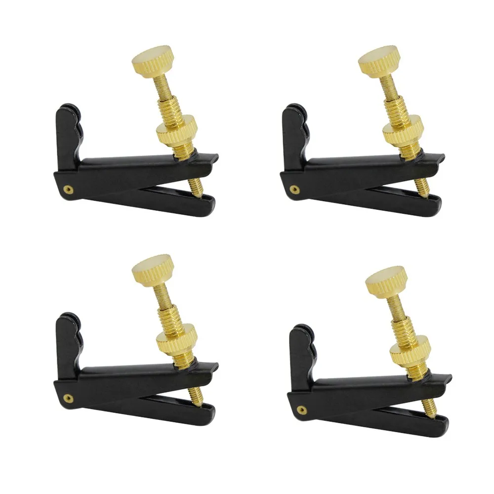 4Pcs Violin Cello Fine Tuning Metal Fine Tuners Adjuster Black Goldfor 3/4‑4/4 Cello String Tool Musical Instrument Accessory
4Pcs Violin Cello Fine Tuning Metal Fine Tuners Adjuster Black Goldfor 3/4‑4/4 Cello String Tool Musical Instrument Accessory