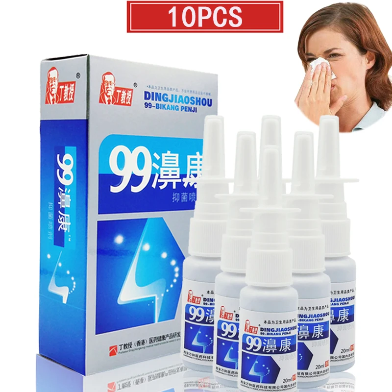 10 Bottles/Cours Usefull Natural Safety Traditional Nose Spray Prevent From Chronic Allergic Rhinitis Nose Blocked Sneeze
10 Bottles/Cours Usefull Natural Safety Traditional Nose Spray Prevent From Chronic Allergic Rhinitis Nose Blocked Sneeze
