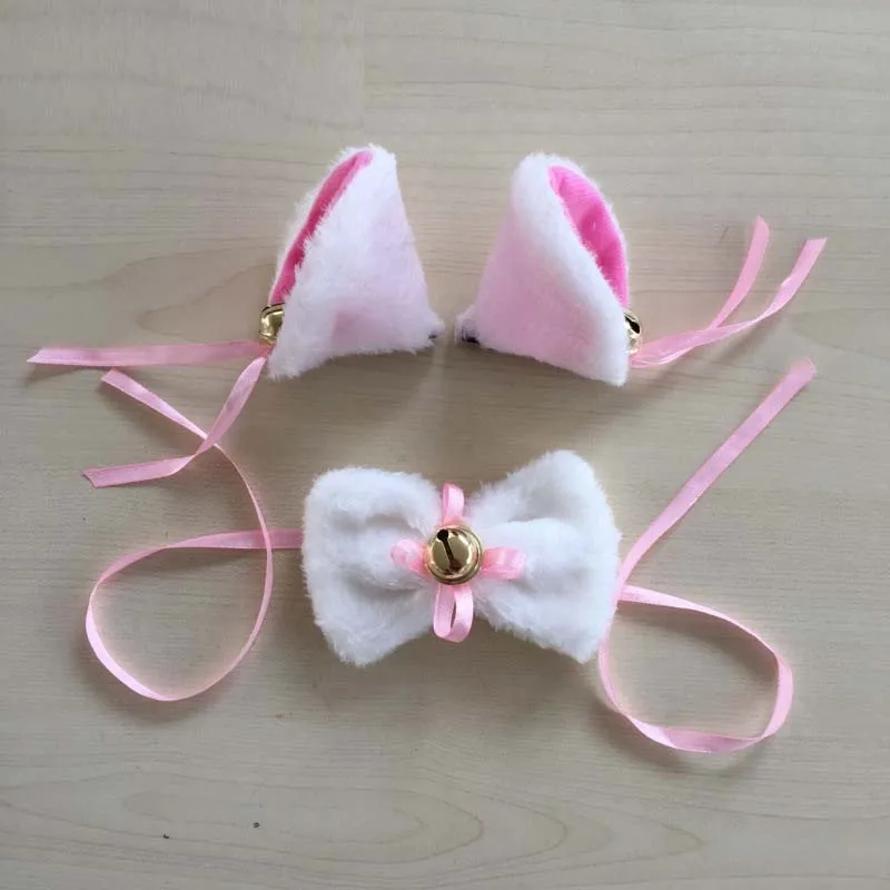 Women Girls Bell Cos Cosplay Costume Maid Anime Girls Clothing Set Headband Hear Wear Bowknot Neck Bow Tail
Women Girls Bell Cos Cosplay Costume Maid Anime Girls Clothing Set Headband Hear Wear Bowknot Neck Bow Tail
