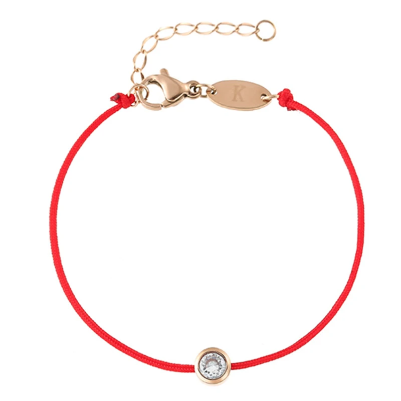 Ailodo Fashion Red String Thread Rope Bracelets For Women Titanium Steel Minimalist Crystal Bracelet Handmade Jewelry Gift LD041
Ailodo Fashion Red String Thread Rope Bracelets For Women Titanium Steel Minimalist Crystal Bracelet Handmade Jewelry Gift LD041