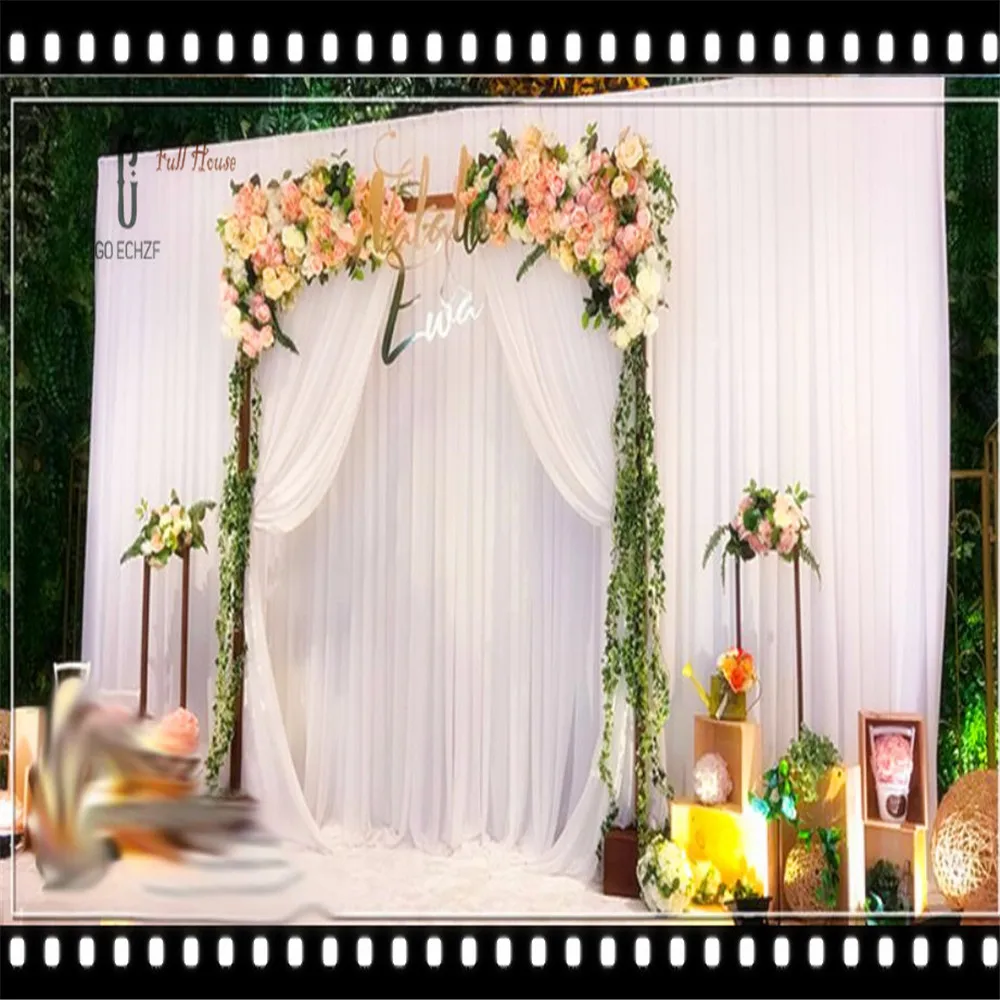 Hot Sale stage background Wedding Backdrop Curtain Beautiful Decorations 6m*3m Background Scene Party Supplies free shipping
Hot Sale stage background Wedding Backdrop Curtain Beautiful Decorations 6m*3m Background Scene Party Supplies free shipping
