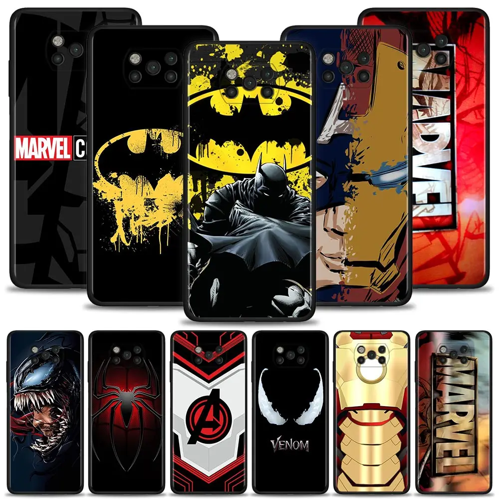 Чехол для телефона Marvel Железный человек Супермен для Xiaomi Poco X3 Pro X3 NFC F3 GT F1 M3 Pro
Чехол для телефона Marvel Железный человек Супермен для Xiaomi Poco X3 Pro X3 NFC F3 GT F1 M3 Pro