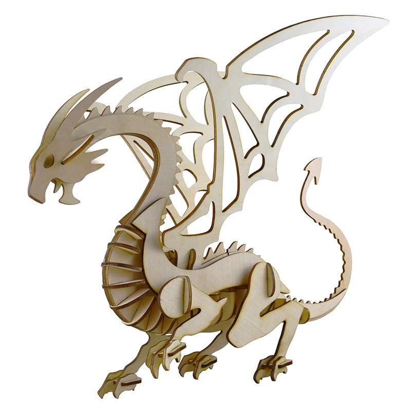 1Pcs Creative Child Wooden 3D Puzzles Simulation Assembled Wing Dinosaur Model Toys Children Brain Games Entertainment Toy
1Pcs Creative Child Wooden 3D Puzzles Simulation Assembled Wing Dinosaur Model Toys Children Brain Games Entertainment Toy