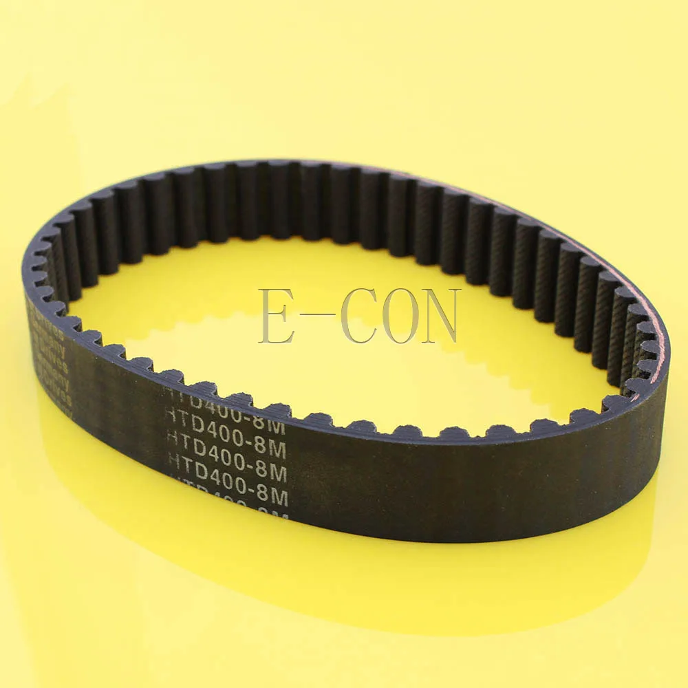 400-8M HTD Timing Belt 50 Teeth Cogged Rubber Geared Closed Loop 15mm Wide
400-8M HTD Timing Belt 50 Teeth Cogged Rubber Geared Closed Loop 15mm Wide