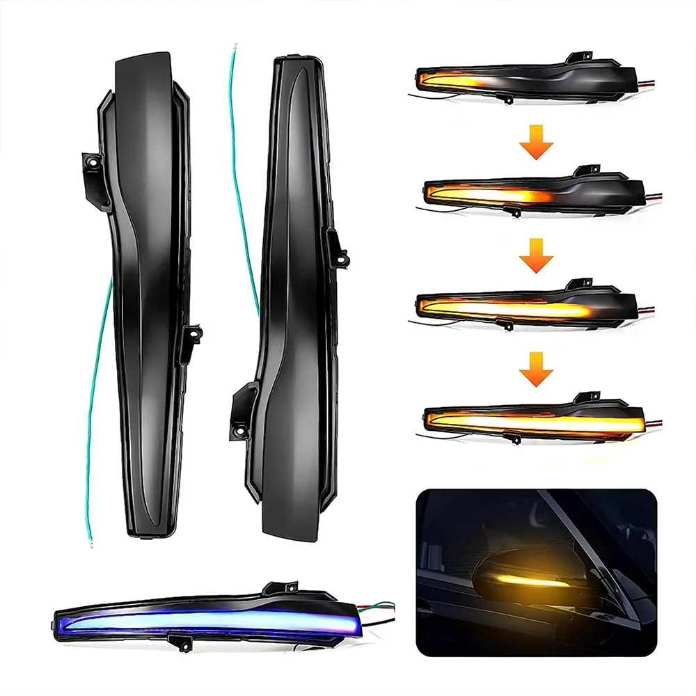 2Pcs Dynamic LED Turn Signal Blinker Light Rearview Wing Mirror Indicator Lamp for Mercedes Benz C E S Class W205 W213 W222 W217
2Pcs Dynamic LED Turn Signal Blinker Light Rearview Wing Mirror Indicator Lamp for Mercedes Benz C E S Class W205 W213 W222 W217