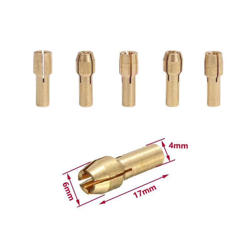 New 10Pcs Drill Chucks Collet Bit Brass 0.5-3.2mm Shank Set For Rotary Tool
New 10Pcs Drill Chucks Collet Bit Brass 0.5-3.2mm Shank Set For Rotary Tool