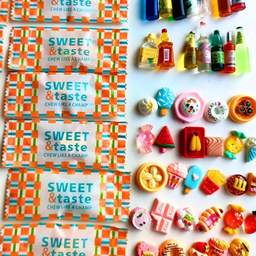 Vivid 10Pcs/Set Useful 1:12 Miniatures Dollhouse Decor Real-looking Small Blind-Bags Portable for Desktop
Vivid 10Pcs/Set Useful 1:12 Miniatures Dollhouse Decor Real-looking Small Blind-Bags Portable for Desktop
