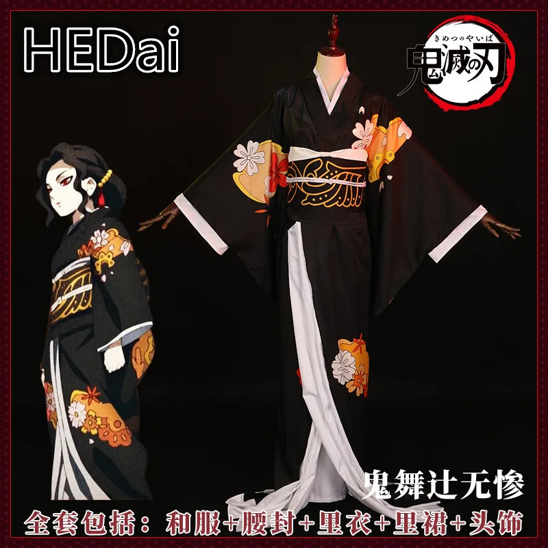 Хит продаж; Аниме «Демон убийца: Kimetsu без Yaiba Kibutsuji Muzan женский костюм для косплея; Классические японские кимоно наряды
Хит продаж; Аниме «Демон убийца: Kimetsu без Yaiba Kibutsuji Muzan женский костюм для косплея; Классические японские кимоно наряды
