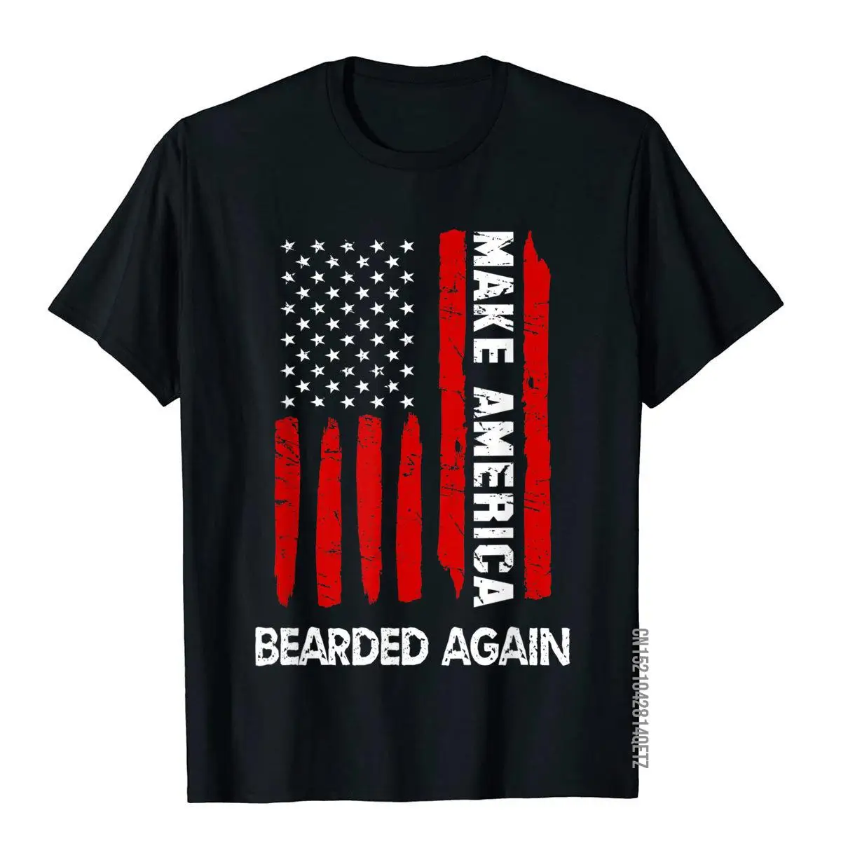 Забавный подарок на 4-е июля футболка с надписью Make America Bearded Again байкерские