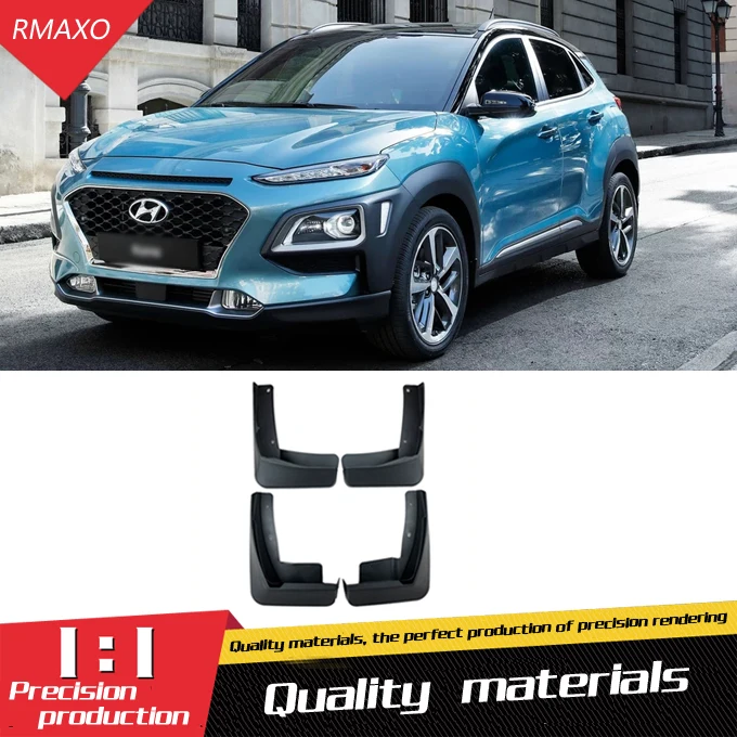 Для HYUNDAI KONA 2017-2019 Брызговики переднее заднее крыло брызговиков модифицированное