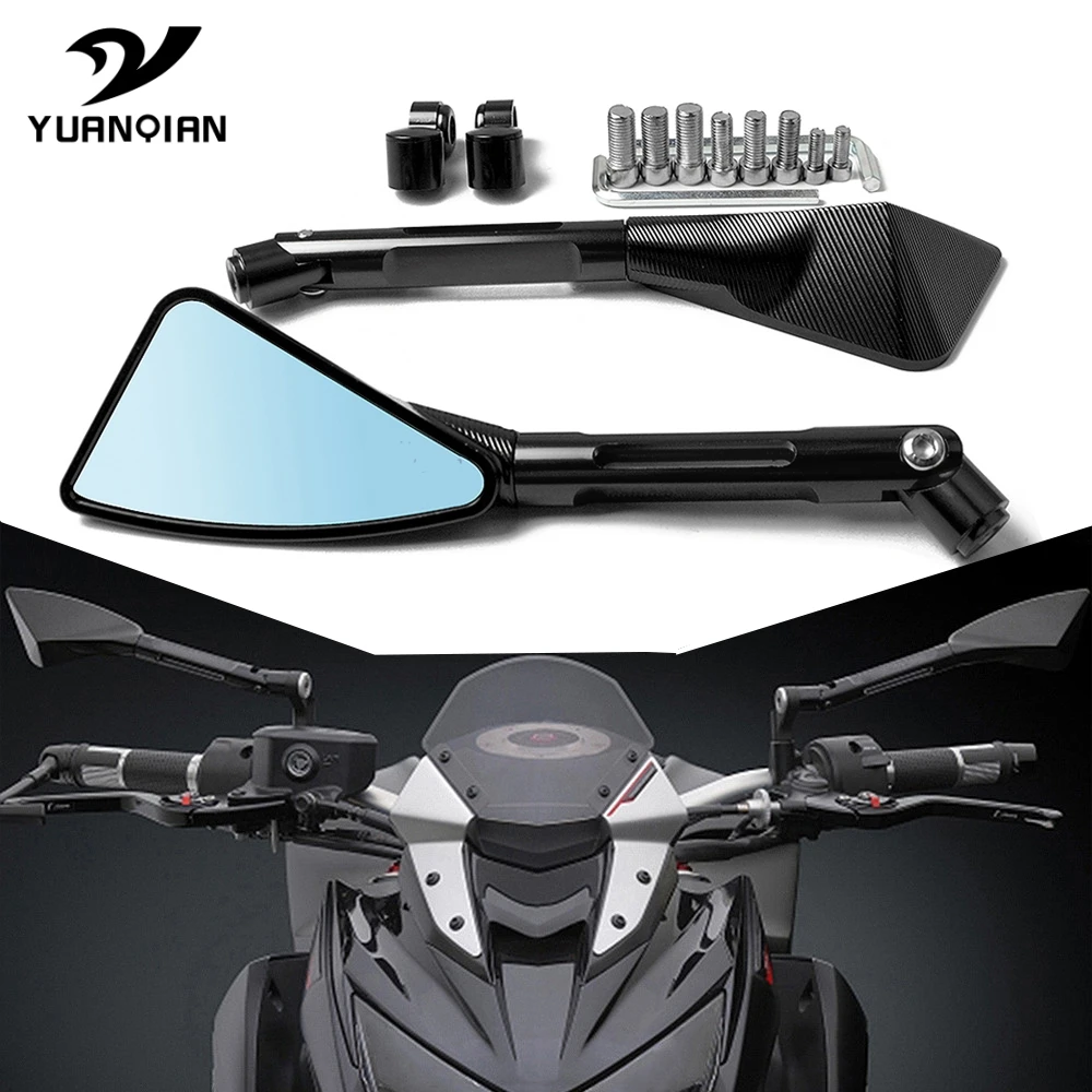 Motorcycle Accessories CNC Aluminum Rear View Mirrors Blue Glass FOR Vespa GTS BMW F800GS Suzuki V-Strom 650 husqvarna motocross
Motorcycle Accessories CNC Aluminum Rear View Mirrors Blue Glass FOR Vespa GTS BMW F800GS Suzuki V-Strom 650 husqvarna motocross