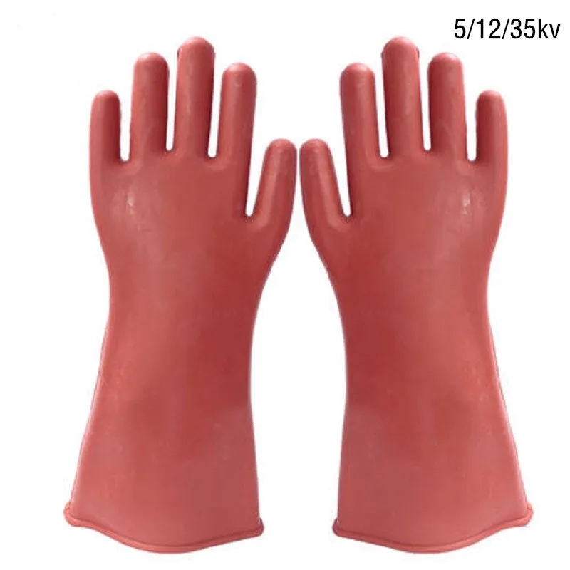 5/12/35kv Electrical Insulating Gloves Safety Soft High Resilient Thick Rubber High Voltage Protection Professinal Electrician
5/12/35kv Electrical Insulating Gloves Safety Soft High Resilient Thick Rubber High Voltage Protection Professinal Electrician
