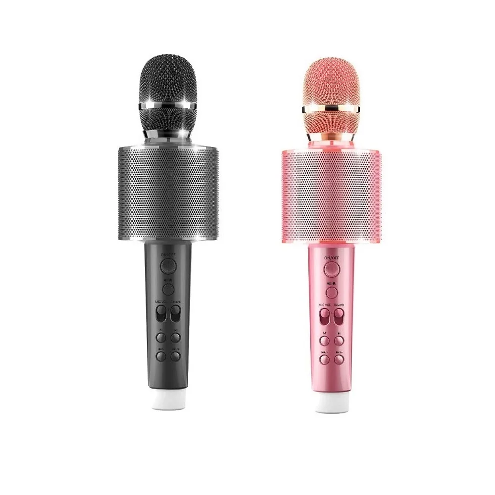 Портативный караоке-микрофон для телефона, 2 упаковки, Bluetooth ручной беспроводной микрофон, волшебный голос, цветной светодиодный
Портативный караоке-микрофон для телефона, 2 упаковки, Bluetooth ручной беспроводной микрофон, волшебный голос, цветной светодиодный