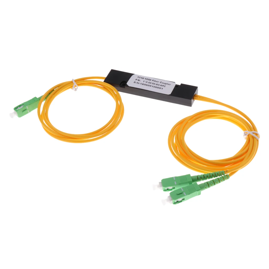 SC/-SC/ Singlemode Fiber Optical Optic Patch Cable Cord Jumper SC to SC Yellow 3ft
SC/-SC/ Singlemode Fiber Optical Optic Patch Cable Cord Jumper SC to SC Yellow 3ft