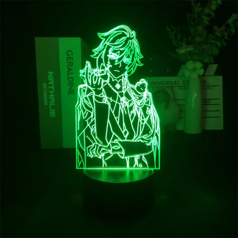 Genshin Impact Zhongli Game 3D Night Light Alarm Clock Base Light Decorative Colorful Delivery Table Best Selling Children
Genshin Impact Zhongli Game 3D Night Light Alarm Clock Base Light Decorative Colorful Delivery Table Best Selling Children