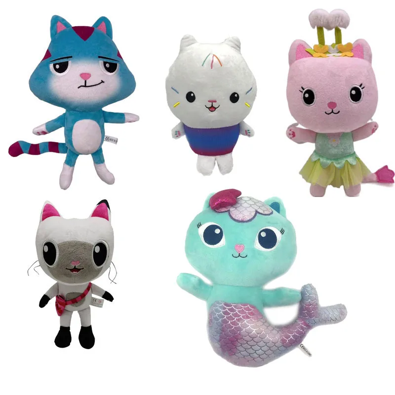 Gabbys Dollhouse Cartoon 25Cm Mermaid Cat Plush Stuffed Animals Mercat Doll Toys for Children Cute Christmas Birthday Gifts
Gabbys Dollhouse Cartoon 25Cm Mermaid Cat Plush Stuffed Animals Mercat Doll Toys for Children Cute Christmas Birthday Gifts