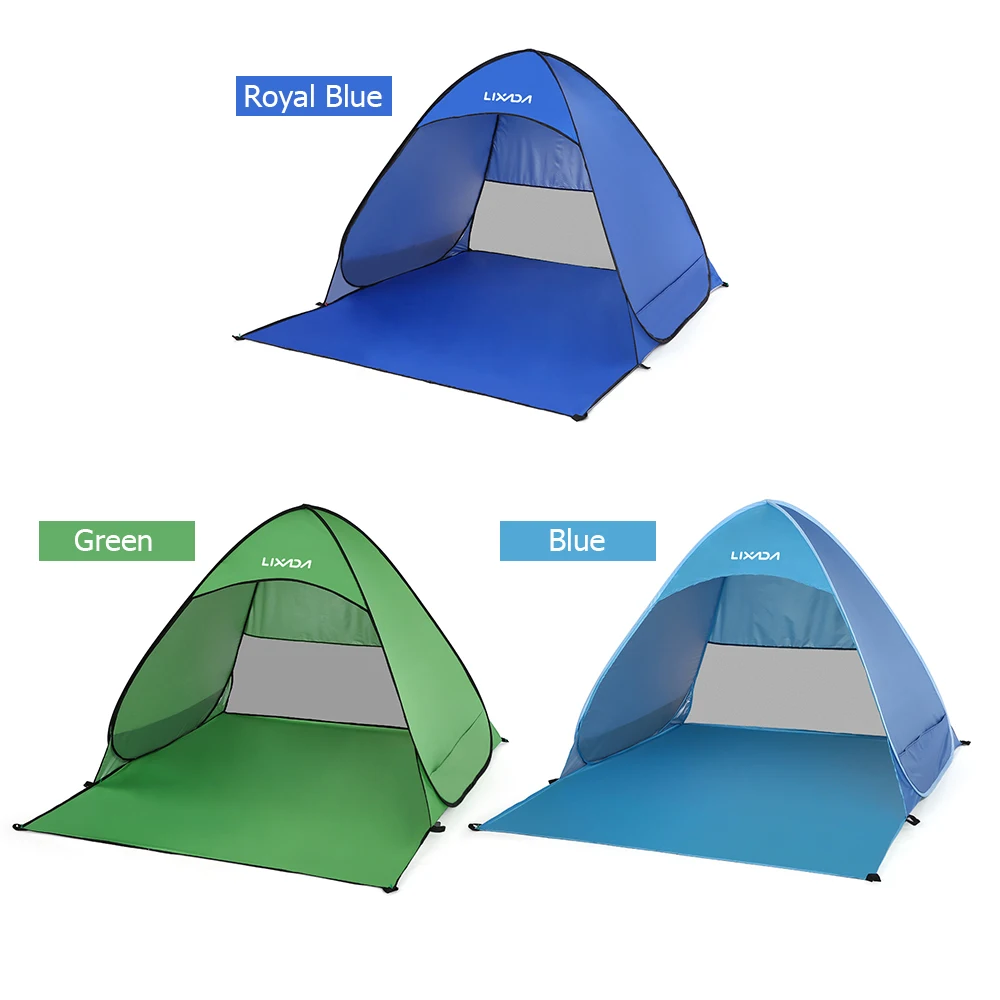 Automatic Instant Pop Up Tent Potable Beach Tent Lightweight Outdoor UV Protection Camping Fishing Tent Cabana Sun Shelter 2021
Automatic Instant Pop Up Tent Potable Beach Tent Lightweight Outdoor UV Protection Camping Fishing Tent Cabana Sun Shelter 2021