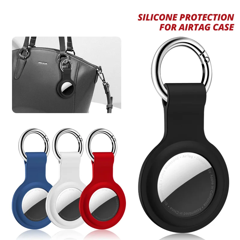 Retainer Cases For Apple Airtags Location Trackers Hanging High-quality Durable Solid Silicone Buckle Anti-Lost Protective Cover
Retainer Cases For Apple Airtags Location Trackers Hanging High-quality Durable Solid Silicone Buckle Anti-Lost Protective Cover