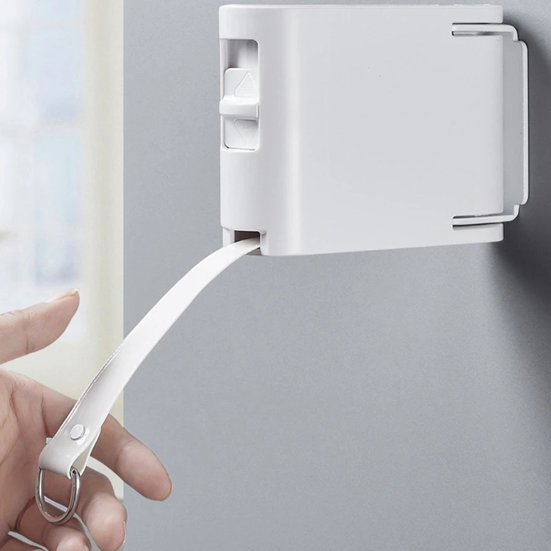 Indoor Outdoor Clothes Drying Rack with Hanger Hole Clothes Wall Hanger Retractable Clothes Line Wire Rope
Indoor Outdoor Clothes Drying Rack with Hanger Hole Clothes Wall Hanger Retractable Clothes Line Wire Rope