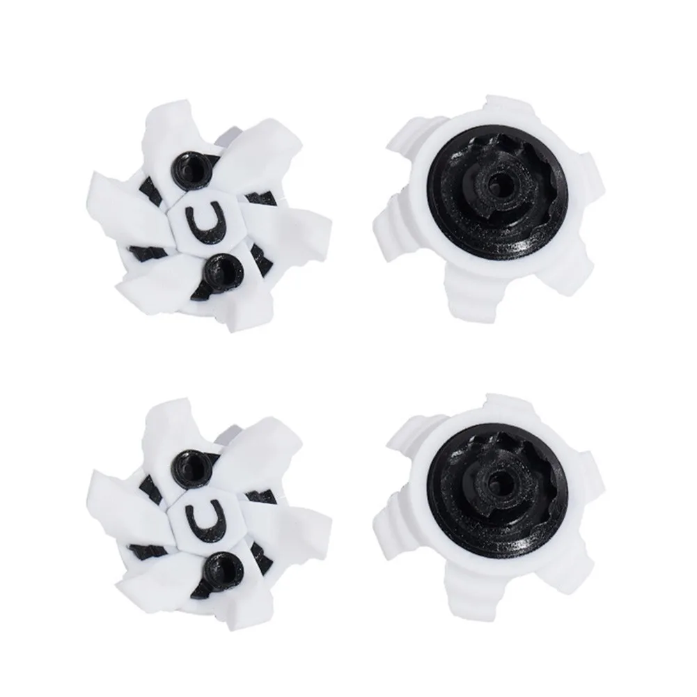 15/30Pcs TPR Golf Spikes Pins 1/4 Turn Fast Twist Shoe Spikes Replacement Accessories Golf Training Aids White+Gray
15/30Pcs TPR Golf Spikes Pins 1/4 Turn Fast Twist Shoe Spikes Replacement Accessories Golf Training Aids White+Gray