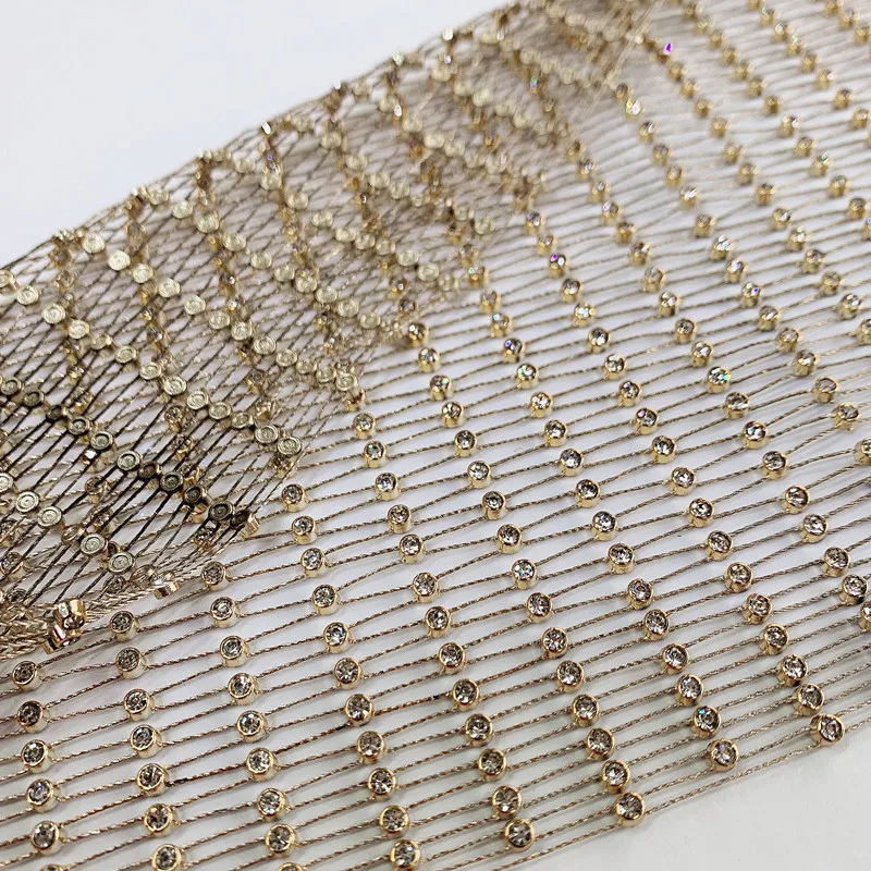 10Yards Black Gold Rhinestones Fabric Crystal Mesh Trim Elastic Net Strass Appliques For DIY Crafts Making Mask Garments
10Yards Black Gold Rhinestones Fabric Crystal Mesh Trim Elastic Net Strass Appliques For DIY Crafts Making Mask Garments