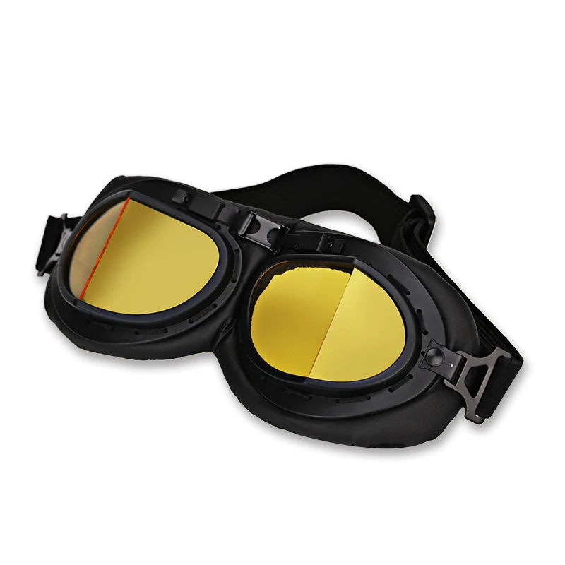 Retro Yellow Motorbike Helmet Pilot Goggles Jet Pilot Vintage Wwii Pilot Goggles Motorcycle Scooter Glasses Uv For Helmet
Retro Yellow Motorbike Helmet Pilot Goggles Jet Pilot Vintage Wwii Pilot Goggles Motorcycle Scooter Glasses Uv For Helmet