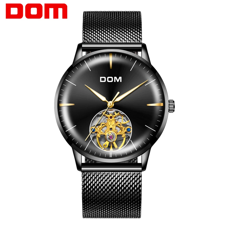 DOM Top Brand Men's Business Watch Steel Men Watch Automatic Mechanical Male WirstwatchWaterproof Relogio Masculino mens
DOM Top Brand Men's Business Watch Steel Men Watch Automatic Mechanical Male WirstwatchWaterproof Relogio Masculino mens