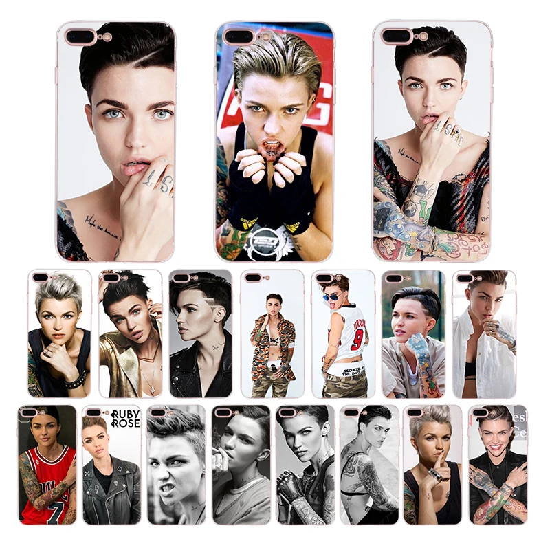 

HOUSTMUST Ruby Rose photo Soft silicone phone case for iphone x xr xs max 10 7 8 6s 6 plus 5s 5 se cover shell Coque Funda Capa