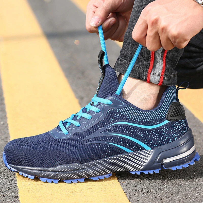 Lightweight Work Shoes Man Safety Shoes Wear-resistant Footwear Safety Boots With Steel Toe Shoes Work Sneakers Security Boots
Lightweight Work Shoes Man Safety Shoes Wear-resistant Footwear Safety Boots With Steel Toe Shoes Work Sneakers Security Boots