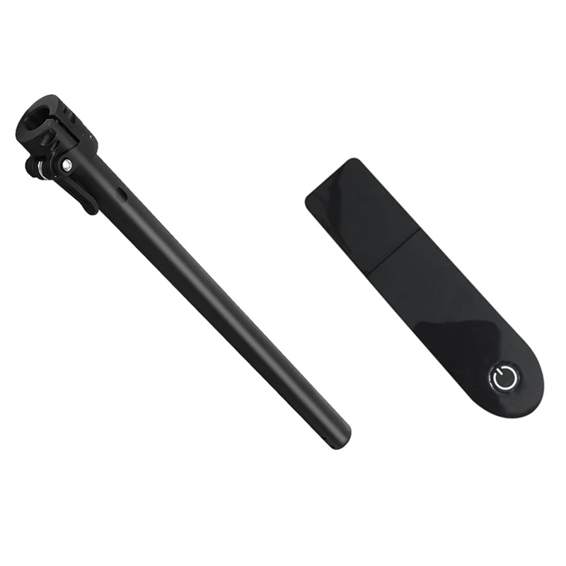 1Pcs Dashboard Protection Shell BT Cover & 1Pcs Electric Scooter Folding Rod Bracket Rod Base Replacement Parts 
1Pcs Dashboard Protection Shell BT Cover & 1Pcs Electric Scooter Folding Rod Bracket Rod Base Replacement Parts