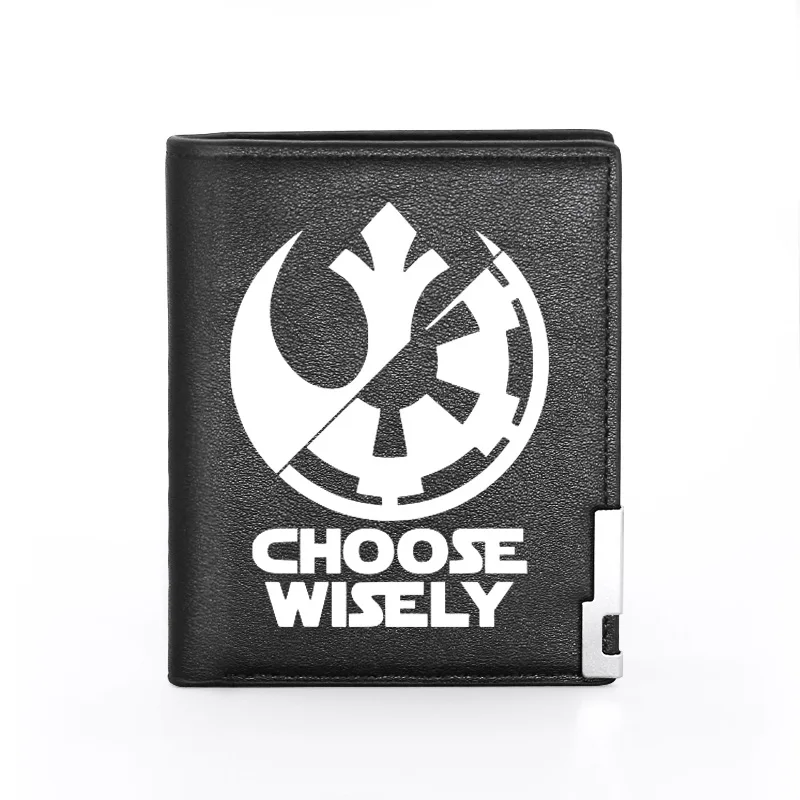 Fashion Galactic Empire Choose Wisely Leather Men Wallet Classic Credit Card Holder Short Purse
Fashion Galactic Empire Choose Wisely Leather Men Wallet Classic Credit Card Holder Short Purse