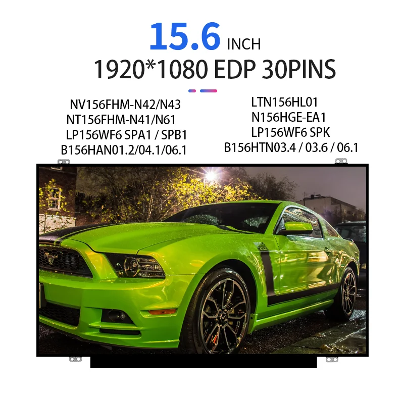 15.6"Inch Laptop LED Screen 1920x1080 30pin NV156FHM-N42 NT156FHM-N41 B156HAN01.2 LTN156HL01 N156HGE EA1 B156HTN03.4 IPS Display
15.6"Inch Laptop LED Screen 1920x1080 30pin NV156FHM-N42 NT156FHM-N41 B156HAN01.2 LTN156HL01 N156HGE EA1 B156HTN03.4 IPS Display