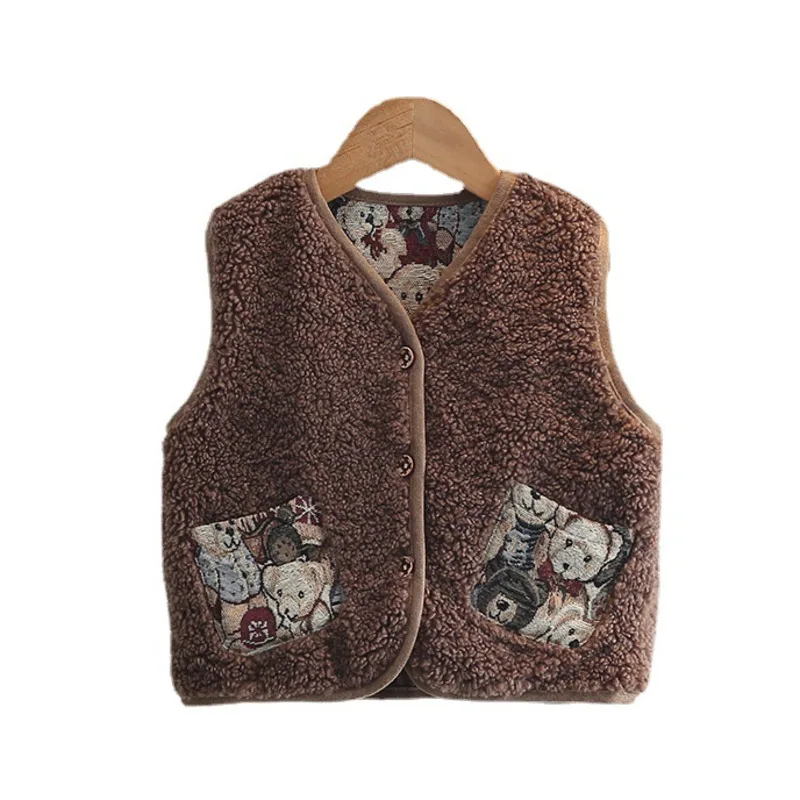 New Winter Baby Cartoon Clothes Kids Thick Warm Autumn Toddler Casual Costume Infant Trendy Children Fashion Vest
New Winter Baby Cartoon Clothes Kids Thick Warm Autumn Toddler Casual Costume Infant Trendy Children Fashion Vest