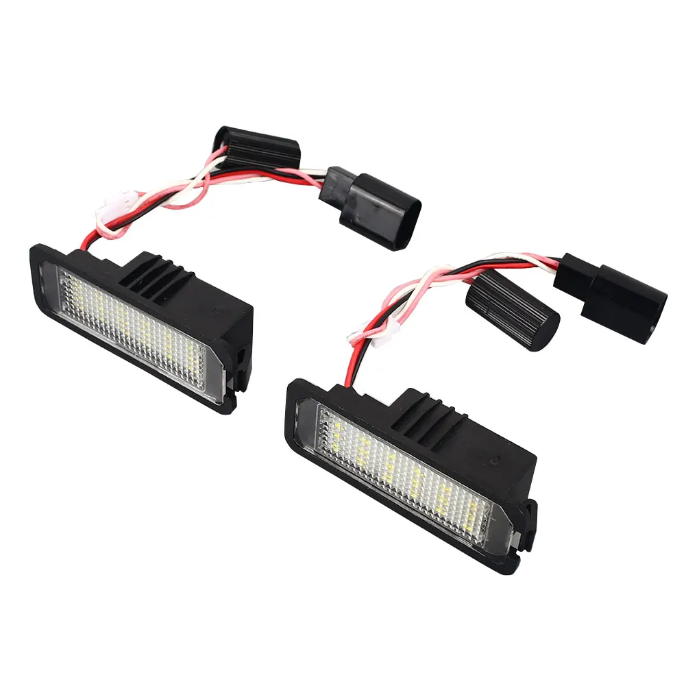 Number Plate Light LED License Plate Light Super Bright License Plate Light Rear Lamp Error Free 2PCS 18LED Durable
Number Plate Light LED License Plate Light Super Bright License Plate Light Rear Lamp Error Free 2PCS 18LED Durable