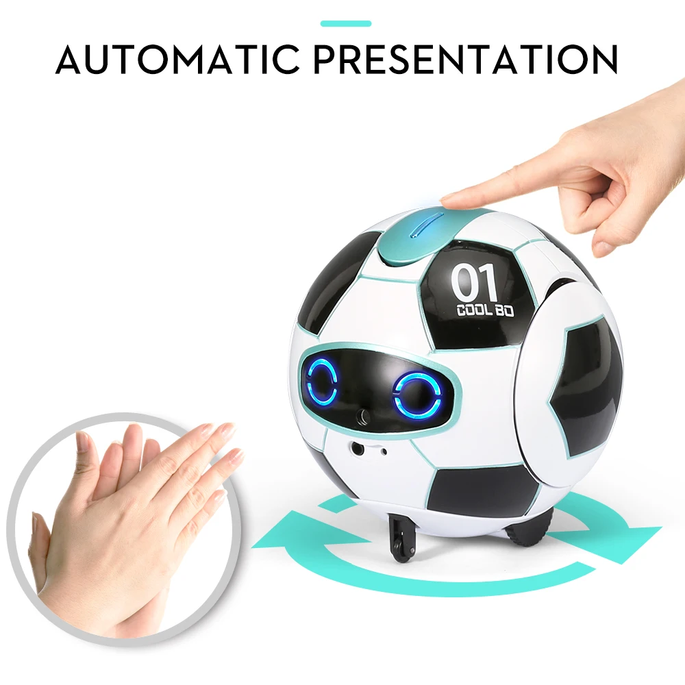 2021 new smart phone gesture induction robot football children smart talking robot football electronic pet childrenchild gift
2021 new smart phone gesture induction robot football children smart talking robot football electronic pet childrenchild gift