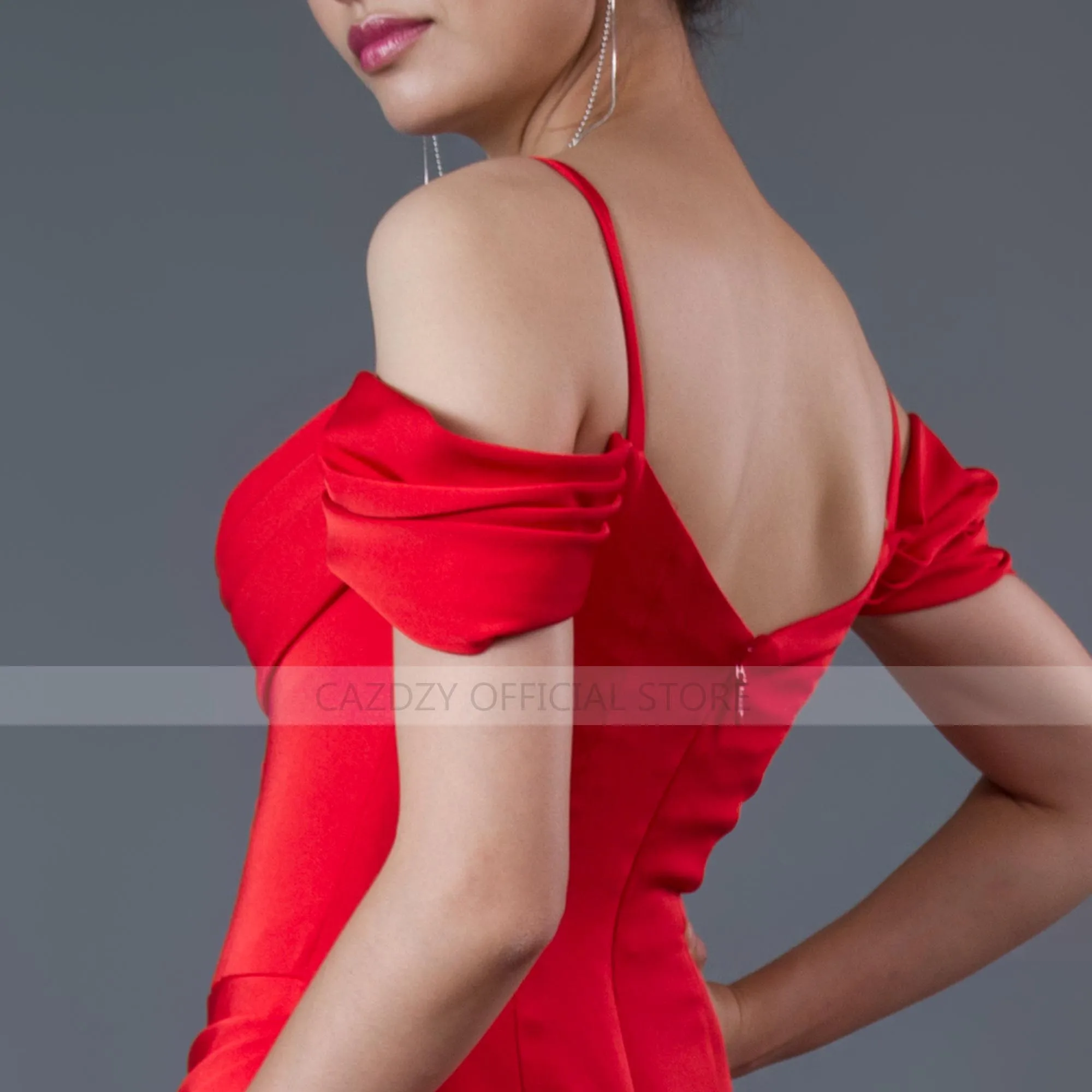 Sleeveless Long Evening Dress Kintting Red Prom Party Dresses Formal Women Gown Elegant Mermaid Dress For Wedding Party
Sleeveless Long Evening Dress Kintting Red Prom Party Dresses Formal Women Gown Elegant Mermaid Dress For Wedding Party