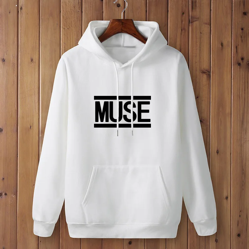 Фото Модные Muse футболка в стиле рок Толстовки с рисунком толстовка капюшоном на осень
