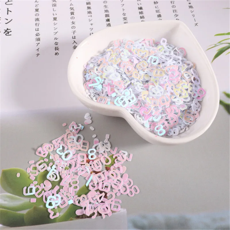 10g/720pcs/Bag 5mm AB Colorful Number Sequins PVC Paillettes DIY Wedding Sewing Material Fittings Craft Lentejuelas Accessories
10g/720pcs/Bag 5mm AB Colorful Number Sequins PVC Paillettes DIY Wedding Sewing Material Fittings Craft Lentejuelas Accessories