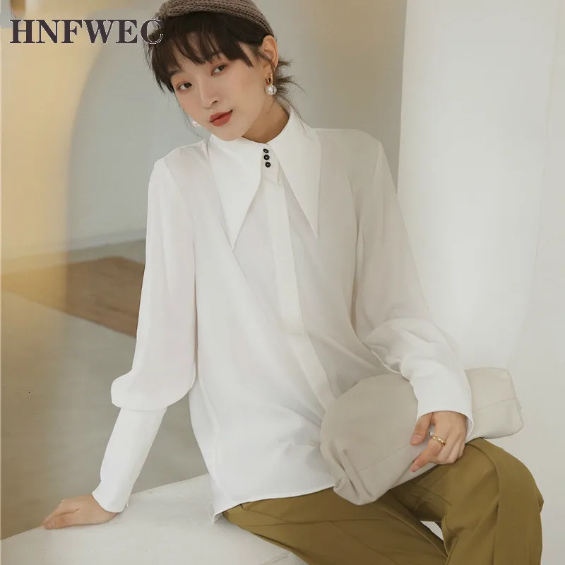 White Pointed Collar Long Sleeve Straight Cuff Single-breasted Woman Shirt Casual Simple Fashion 2020 Autumn New S551
White Pointed Collar Long Sleeve Straight Cuff Single-breasted Woman Shirt Casual Simple Fashion 2020 Autumn New S551