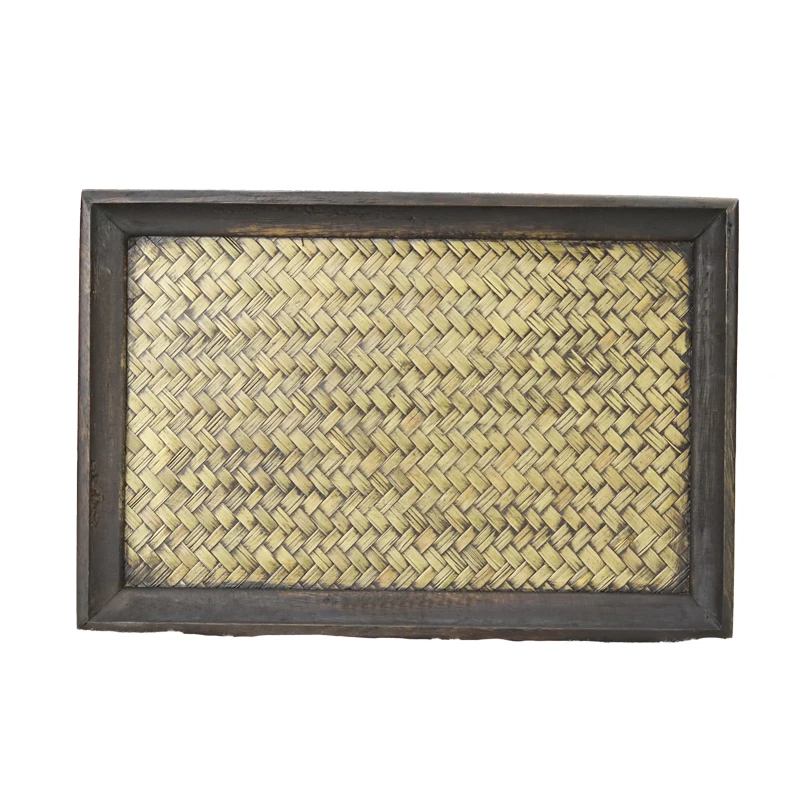 3 PCS Wooden Serving Tray Tea Plate Handmade Rattan Vintage Style Nesting Rectangular Water Food Dishes Plate for Home Kitchen
3 PCS Wooden Serving Tray Tea Plate Handmade Rattan Vintage Style Nesting Rectangular Water Food Dishes Plate for Home Kitchen