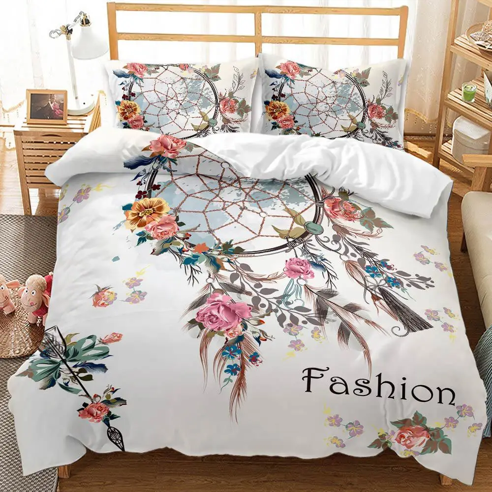 Fashion Dreamcatcher 3d Bedding Set Fantasy Feather Mandala Luxury Duvet Cover Sets Comforter Bed Linen Adults Decor Bedclothes
Fashion Dreamcatcher 3d Bedding Set Fantasy Feather Mandala Luxury Duvet Cover Sets Comforter Bed Linen Adults Decor Bedclothes