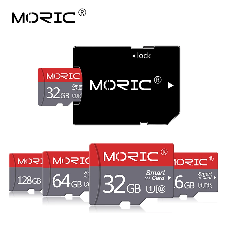 Moric Micro SD TF Card 8GB 16GB 32GB 64GB 128GB 256GB Class 10 Flash Memory Microsd Card tarjeta with Free adapter
Moric Micro SD TF Card 8GB 16GB 32GB 64GB 128GB 256GB Class 10 Flash Memory Microsd Card tarjeta with Free adapter