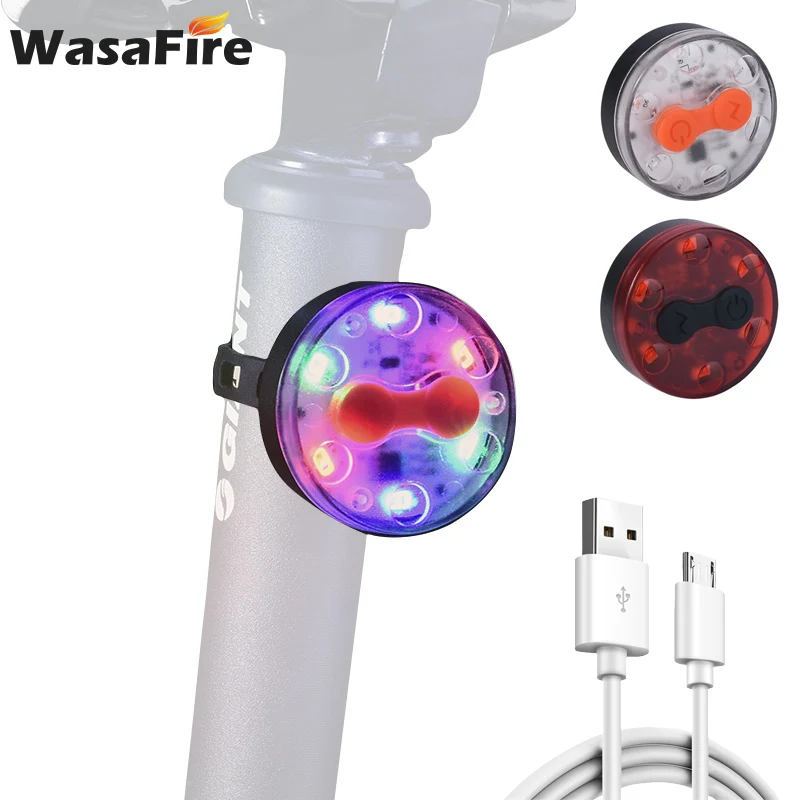 6 * SMD Bike Taillights USB Rechargeable Bicycle Tail Lights MTB Road Bike Rear Light Night Riding Warning Lamp Safety Taillight
6 * SMD Bike Taillights USB Rechargeable Bicycle Tail Lights MTB Road Bike Rear Light Night Riding Warning Lamp Safety Taillight