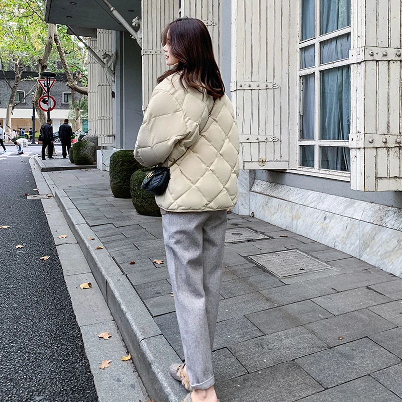 New Autumn Winter Women Ultra Light White Duck Down Short Coat Single Breasted Long Sleeve Down Parkas Black Outwear
New Autumn Winter Women Ultra Light White Duck Down Short Coat Single Breasted Long Sleeve Down Parkas Black Outwear