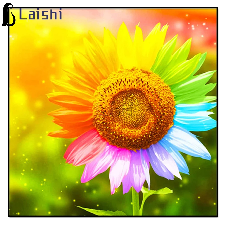 Diamond Embroidery Rhinestones Colorful sunflower Flower Picture Diamond Mosaic Diamond Painting Cross Stitch Home Decoration
Diamond Embroidery Rhinestones Colorful sunflower Flower Picture Diamond Mosaic Diamond Painting Cross Stitch Home Decoration
