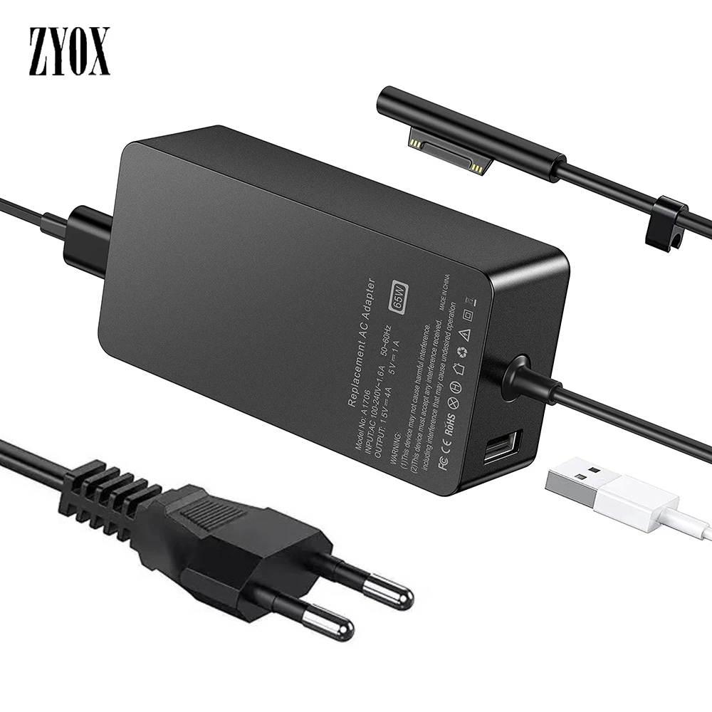 15V EU/US/UK Charger For Microsoft Surface Book Pro3 Pro X 3 4 5 6 7 GO 2 Fast Power Supply Adapter Laptop / Tablet Accessories 
15V EU/US/UK Charger For Microsoft Surface Book Pro3 Pro X 3 4 5 6 7 GO 2 Fast Power Supply Adapter Laptop / Tablet Accessories