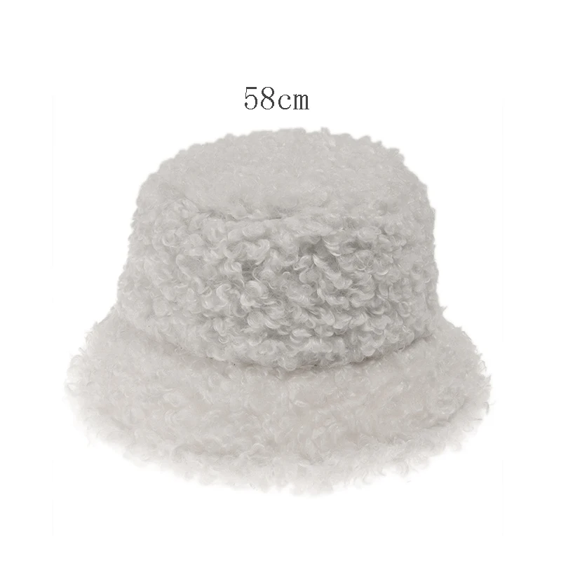 Fashion Outdoor Fishing Cap Fur Winter Hat warm Bucket Hat for Women Fluffy Sheep Curl Solid Panama Fisherman
Fashion Outdoor Fishing Cap Fur Winter Hat warm Bucket Hat for Women Fluffy Sheep Curl Solid Panama Fisherman